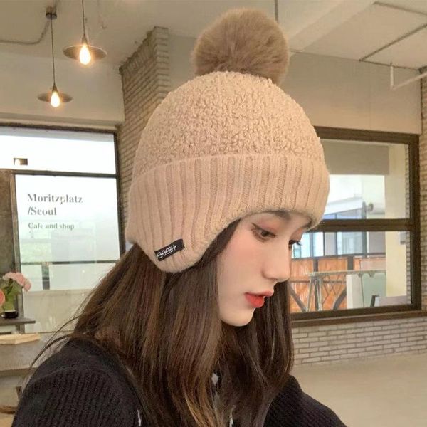 beanies autumn and winter hats female korean style fashionable wear knitted woolen hat lovers outdoor cold protection ear war
beanies autumn and winter hats female korean style fashionable wear knitted woolen hat lovers outdoor cold protection ear war