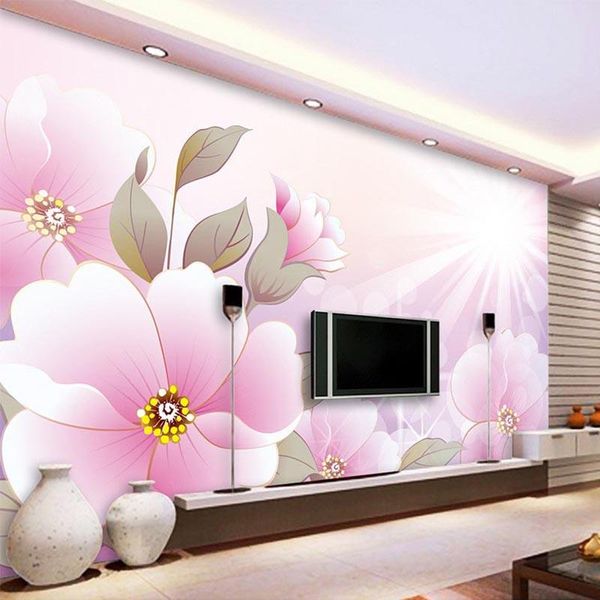 wallpapers drop modern fashion pink flowers po tv sofa bedroom backdrop wall home decor fresco papel de parede 3d
wallpapers drop modern fashion pink flowers po tv sofa bedroom backdrop wall home decor fresco papel de parede 3d
