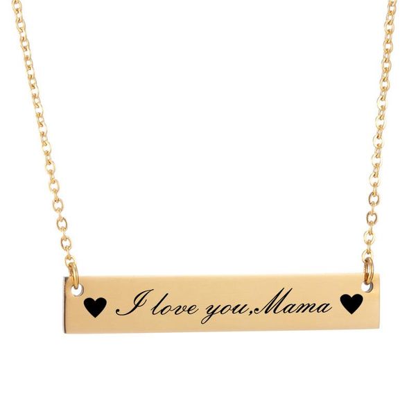 pendant necklaces amorui i love you stainless steel name 4 colors square dog tag necklace mothers day gift, Silver
pendant necklaces amorui i love you stainless steel name 4 colors square dog tag necklace mothers day gift, Silver