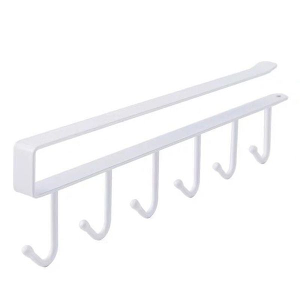 storage rack multifunctional 6-row hooks for kitchen seamless wrought iron metal cabinet & rails
storage rack multifunctional 6-row hooks for kitchen seamless wrought iron metal cabinet & rails