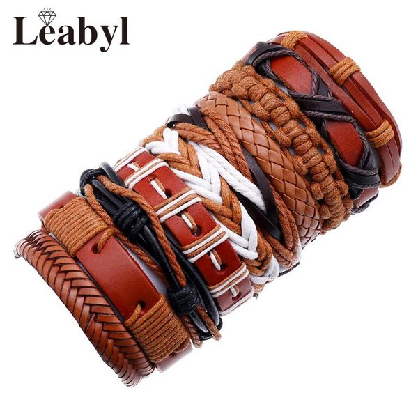 tennis 10 pcs/set european & american trendy hiphop multilayer vintage bracelet simple handmade leather rope strap punk men bracelets, Golden;silver
tennis 10 pcs/set european & american trendy hiphop multilayer vintage bracelet simple handmade leather rope strap punk men bracelets, Golden;silver