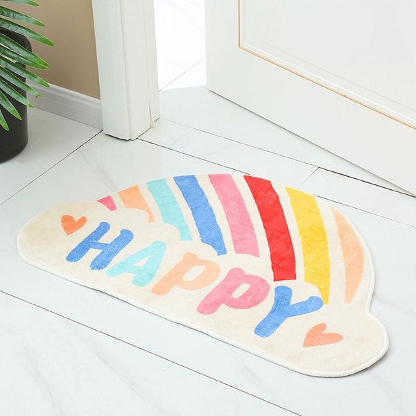 carpets non-slip bath mat super absorbent entrance doormat semicircle cartoon printed bedroom living room carpet soft flocking area rug
carpets non-slip bath mat super absorbent entrance doormat semicircle cartoon printed bedroom living room carpet soft flocking area rug