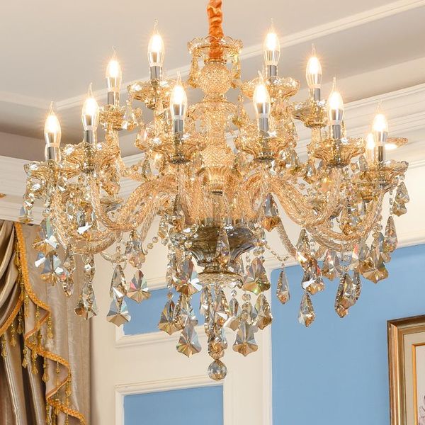 chandeliers luxury crystal chandelier for living room lustre sala de jantar cristal modern light fixture wedding decoration
chandeliers luxury crystal chandelier for living room lustre sala de jantar cristal modern light fixture wedding decoration
