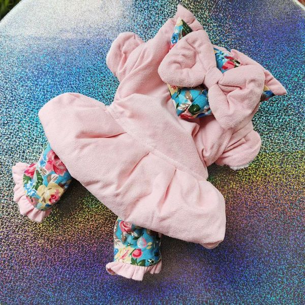 dog apparel floral clothes winter jumpsuit rompers coat for small and medium dogs puppy thick clothing warm pet 20e
dog apparel floral clothes winter jumpsuit rompers coat for small and medium dogs puppy thick clothing warm pet 20e