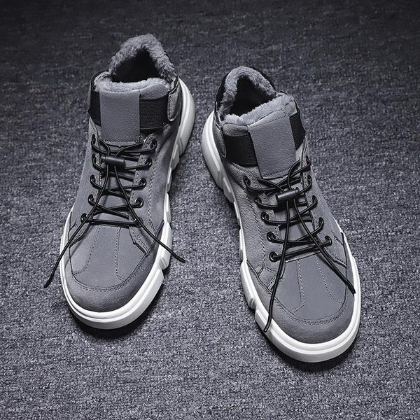 boots style autumn winter snow men fashion warm short plush male ankle flat lace-up rubber shoes men's botas de hombre, Black
boots style autumn winter snow men fashion warm short plush male ankle flat lace-up rubber shoes men's botas de hombre, Black