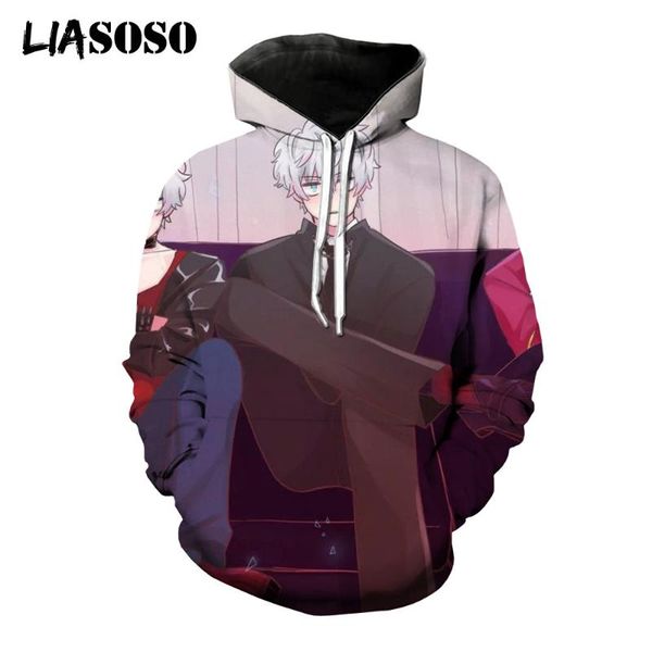 men's hoodies & sweatshirts liasoso est game mystic messenger hoodie 3d print men women streetwear spring winter fashion unisex, Black
men's hoodies & sweatshirts liasoso est game mystic messenger hoodie 3d print men women streetwear spring winter fashion unisex, Black