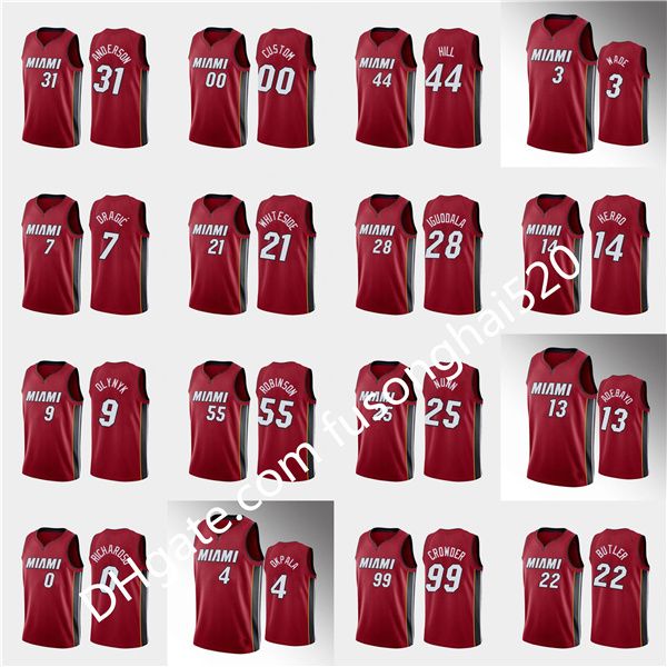 print men's women kids red any player goran dragic bam adebayo hassan whiteside jimmy butler tyler herro basketball jersey new uniform, Black;red
print men's women kids red any player goran dragic bam adebayo hassan whiteside jimmy butler tyler herro basketball jersey new uniform, Black;red