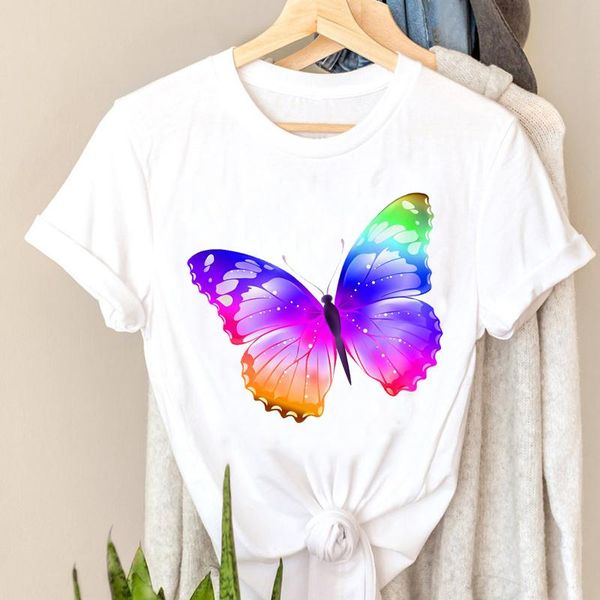 women style butterfly watercolor casual wing t-shirt short sleeve graphic t shirts womens shirt print t-shirts tee stylish style female clot, White
women style butterfly watercolor casual wing t-shirt short sleeve graphic t shirts womens shirt print t-shirts tee stylish style female clot, White