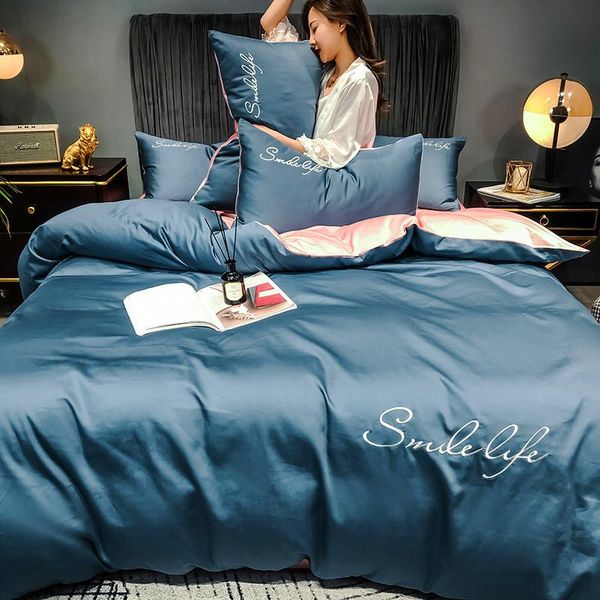 bedding sets bed duvet cover with comforter sheets king size luxury blue pink set quality silky soft egyptian cotton
bedding sets bed duvet cover with comforter sheets king size luxury blue pink set quality silky soft egyptian cotton