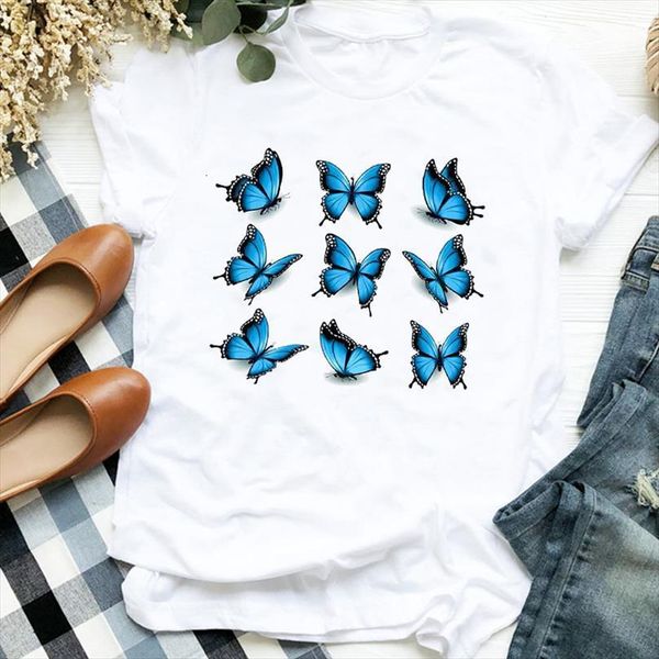 and women lady cartoon butterfly men t shirts womens summer fall 90s trend fashion print clothes graphic female tee, White;black
and women lady cartoon butterfly men t shirts womens summer fall 90s trend fashion print clothes graphic female tee, White;black