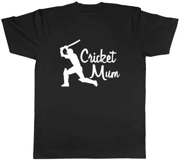 cricket mum mens t-shirt tee, White;black
cricket mum mens t-shirt tee, White;black