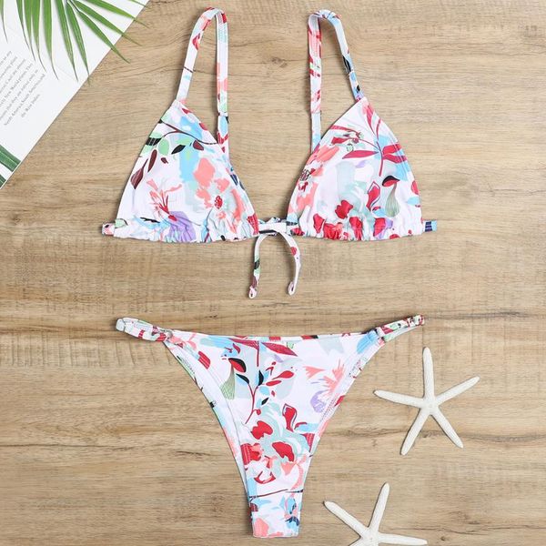 women's swimwear 2021 swimsuit lace-up print split women three-point bikini sets sw246, White;black
women's swimwear 2021 swimsuit lace-up print split women three-point bikini sets sw246, White;black