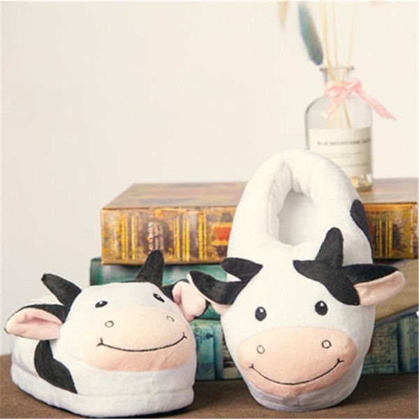 children slippers warm plush cute cow winter women's christmas slip on flat female soft house comfort shoes, Black
children slippers warm plush cute cow winter women's christmas slip on flat female soft house comfort shoes, Black