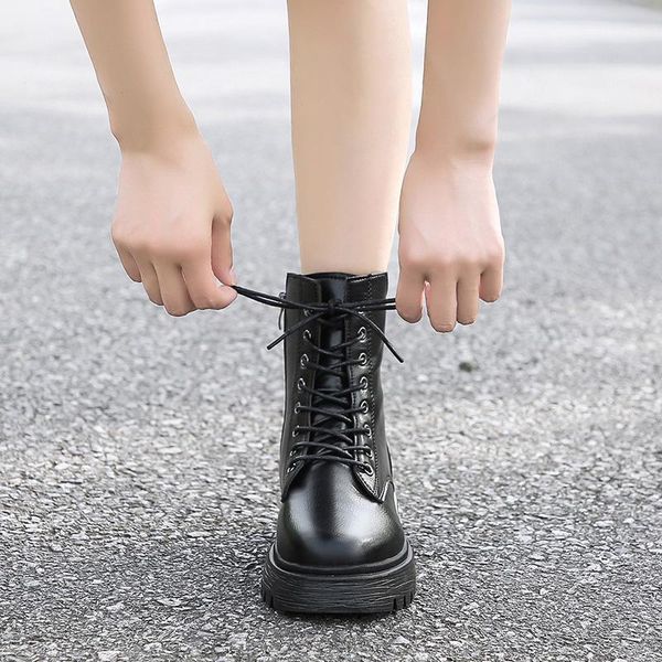 boots pamanni women's punk solid black zipper design round toe female boot platform lace-up handmade plus size ladies shoes
boots pamanni women's punk solid black zipper design round toe female boot platform lace-up handmade plus size ladies shoes