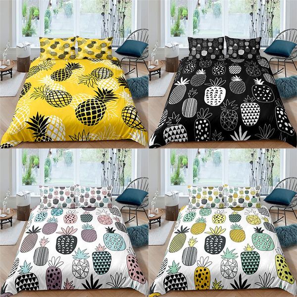 bedding sets home textile luxury 3d pineapple print 2/3pcs comfortable duvet cover pillowcase and king eu/us/au size
bedding sets home textile luxury 3d pineapple print 2/3pcs comfortable duvet cover pillowcase and king eu/us/au size