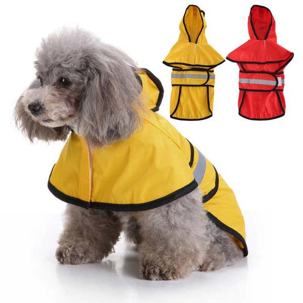 dog apparel waterproof raincoat pet coats jackets puppy hooded clothes adjustable rain coat with reflective strip supply
dog apparel waterproof raincoat pet coats jackets puppy hooded clothes adjustable rain coat with reflective strip supply