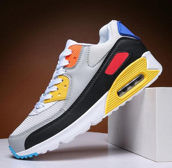 men's casual shoes fashion cushion breathable mesh tenis masculino adulto women's, Black
men's casual shoes fashion cushion breathable mesh tenis masculino adulto women's, Black