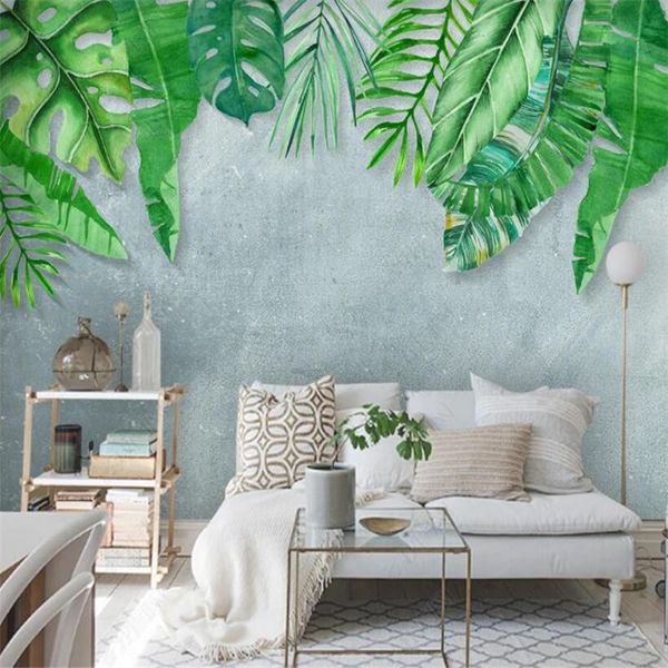 wallpapers custom size simple fresh green leaf bedroom decor mural 3d po wall paper watercolor style home self-adhesive wallpaper
wallpapers custom size simple fresh green leaf bedroom decor mural 3d po wall paper watercolor style home self-adhesive wallpaper