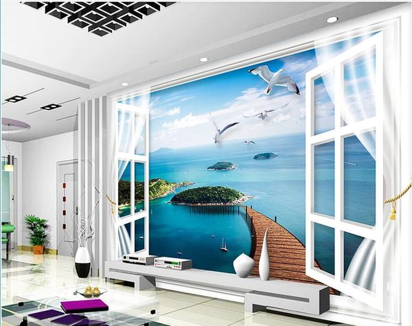 wallpapers 3d wall murals wallpaper for living room window landscape small island seagull home decor po rolls in the
wallpapers 3d wall murals wallpaper for living room window landscape small island seagull home decor po rolls in the