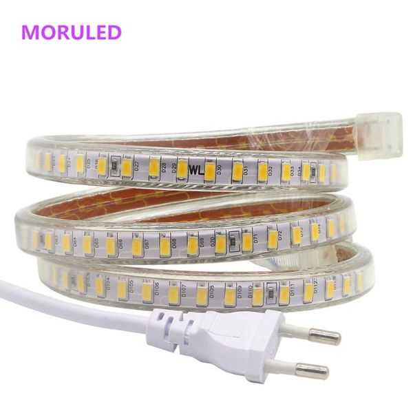 strips 220v led strip 5630 high safety brightness 120leds/m flexible light outdoor waterproof + eu plug
strips 220v led strip 5630 high safety brightness 120leds/m flexible light outdoor waterproof + eu plug