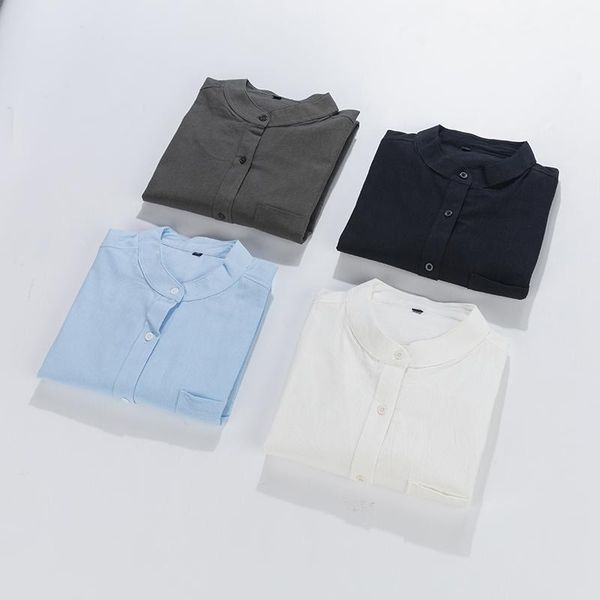 men's casual shirts business stand collar long sleeve shirt classic chinese style tai chi morning running comfortable, White;black
men's casual shirts business stand collar long sleeve shirt classic chinese style tai chi morning running comfortable, White;black