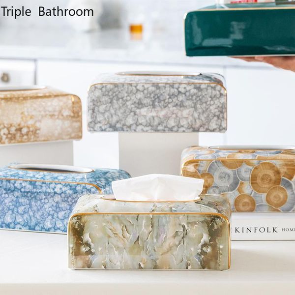 tissue boxes & napkins nordic stone grain ceramics boxs high-end home bathroom draw paper storage box living room bedroom deskholder
tissue boxes & napkins nordic stone grain ceramics boxs high-end home bathroom draw paper storage box living room bedroom deskholder