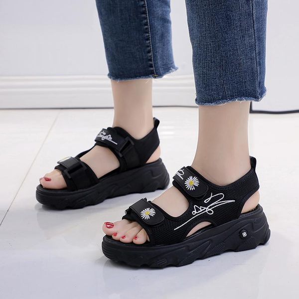 dress shoes women chunky sandals platform mesh wedges for woman flower designers beach casual hook loop black sandal female 2021
dress shoes women chunky sandals platform mesh wedges for woman flower designers beach casual hook loop black sandal female 2021