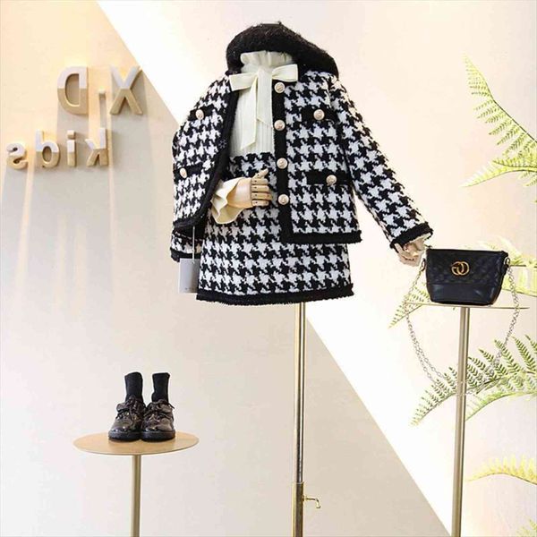 girls classic plaid clothing set cardigan jackets skirts baby girl kids elegant 2pcs suits children autumn clothes outfits, White
girls classic plaid clothing set cardigan jackets skirts baby girl kids elegant 2pcs suits children autumn clothes outfits, White