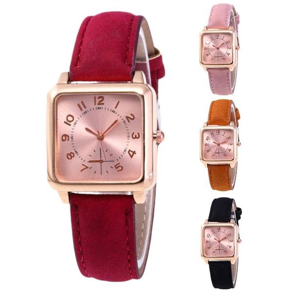 wristwatches fashion luxury women watches faux leather watch girl student square dial analog quartz wrist elegant ladies lady, Slivery;brown
wristwatches fashion luxury women watches faux leather watch girl student square dial analog quartz wrist elegant ladies lady, Slivery;brown
