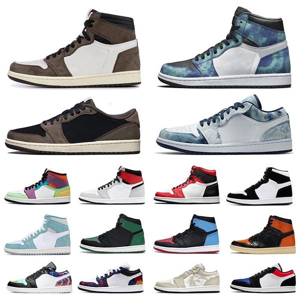 men women basketball shoes 1 high low twist 1s obsidian unc pine green shattered backboard tie dye mens outdoor trainers sports sneakers
men women basketball shoes 1 high low twist 1s obsidian unc pine green shattered backboard tie dye mens outdoor trainers sports sneakers