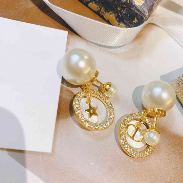 75% off outlet online 2021 new fashion circle trend with star pearl 925 silver needle earrings, Golden
75% off outlet online 2021 new fashion circle trend with star pearl 925 silver needle earrings, Golden