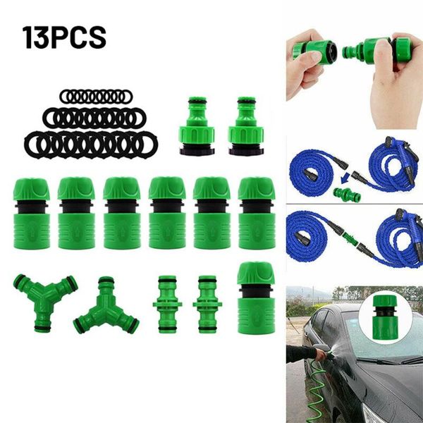 watering equipments 1/2 garden hose tap connector kit set for pipe quickly connecting plastic straight-through nipple connectors
watering equipments 1/2 garden hose tap connector kit set for pipe quickly connecting plastic straight-through nipple connectors
