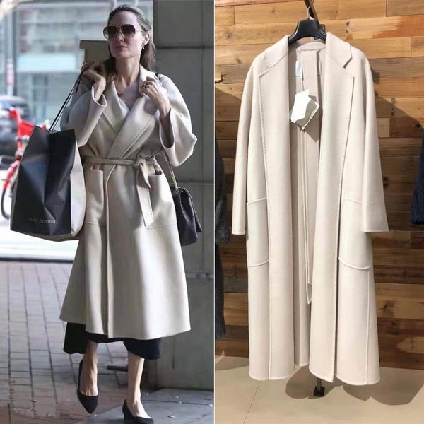 women's wool & blends haute couture coat amazing ripple max labbro winter manteau femme 100% cashmere casaco feminino white jacket, Black
women's wool & blends haute couture coat amazing ripple max labbro winter manteau femme 100% cashmere casaco feminino white jacket, Black