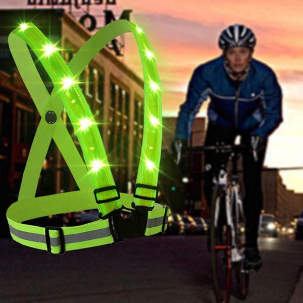 strips adjustable led reflective belt vest usb rechargeable for running cycling riding luminous at night to protect your safety securit
strips adjustable led reflective belt vest usb rechargeable for running cycling riding luminous at night to protect your safety securit