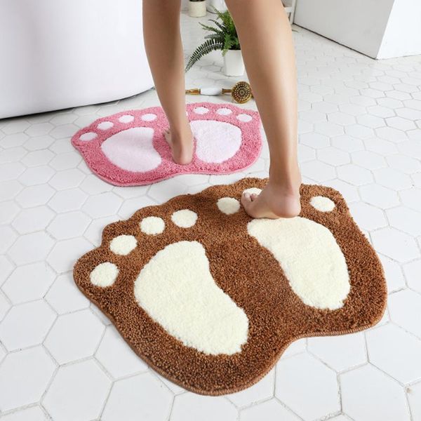 bath mats home mat non-slip bathroom carpet soft cartoon feet memory foam rug kitchen toilet floor decor washable 40x60cm
bath mats home mat non-slip bathroom carpet soft cartoon feet memory foam rug kitchen toilet floor decor washable 40x60cm