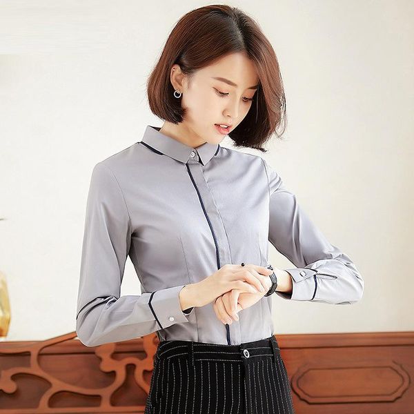 women's blouses & shirts women long sleeve lapel office lady profession woman plus size blusas camisas mujer femme tooling with bow, White
women's blouses & shirts women long sleeve lapel office lady profession woman plus size blusas camisas mujer femme tooling with bow, White