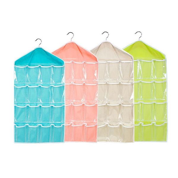 storage boxes & bins 16 pockets over door hanging bag organizer wall hanger closet underwear socks bra sundries holder
storage boxes & bins 16 pockets over door hanging bag organizer wall hanger closet underwear socks bra sundries holder