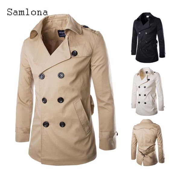 men's trench coats men fashion long england style 2021 double breasted outerwear khaki stand pocket jackets mens clothing, Tan;black
men's trench coats men fashion long england style 2021 double breasted outerwear khaki stand pocket jackets mens clothing, Tan;black