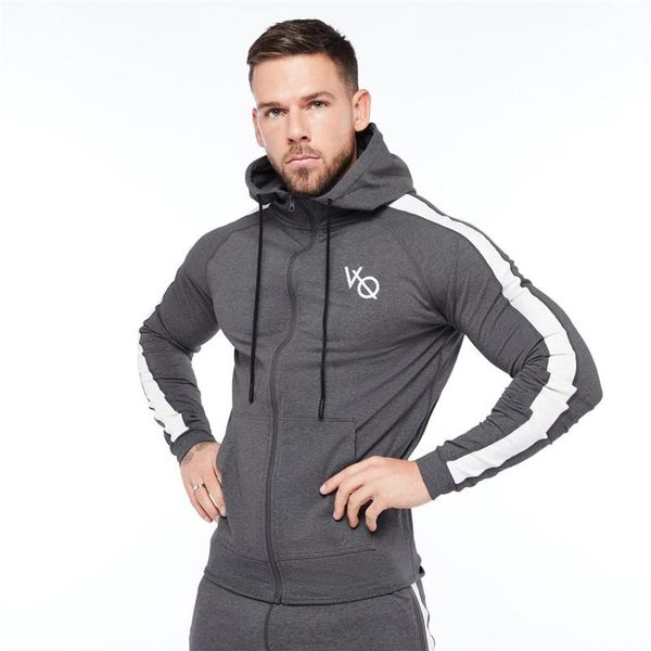men's hoodies & sweatshirts stitching cotton zipper hoodie streetwear casual jogger gym running workout sportswear clothing, Black
men's hoodies & sweatshirts stitching cotton zipper hoodie streetwear casual jogger gym running workout sportswear clothing, Black