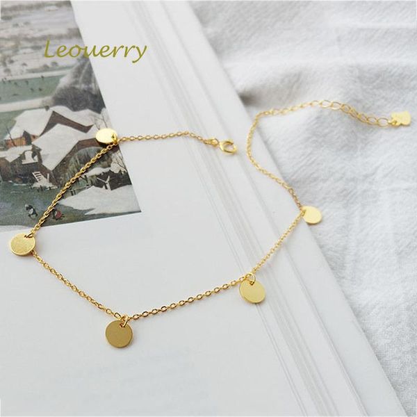 anklets leouerry 925 stering silver simple gold plated wafer tassel summer beach anklet for women girl fashion foot bracelet jewelry, Red;blue
anklets leouerry 925 stering silver simple gold plated wafer tassel summer beach anklet for women girl fashion foot bracelet jewelry, Red;blue
