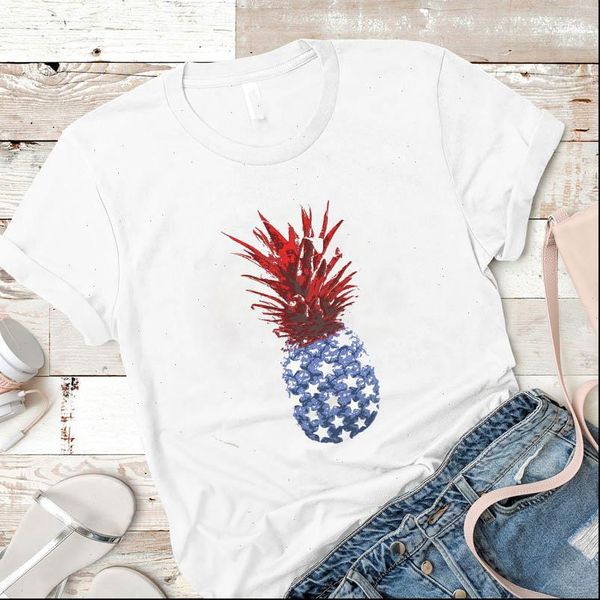 womens t shirts women shirt american flag pineapple laides mujer camisa tshirt graphic tees female printed kawaii clothes, White
womens t shirts women shirt american flag pineapple laides mujer camisa tshirt graphic tees female printed kawaii clothes, White