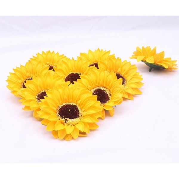 decorative flowers & wreaths 25pcs/set sunflower artificial for wedding soap flower head home decoration accessories
decorative flowers & wreaths 25pcs/set sunflower artificial for wedding soap flower head home decoration accessories