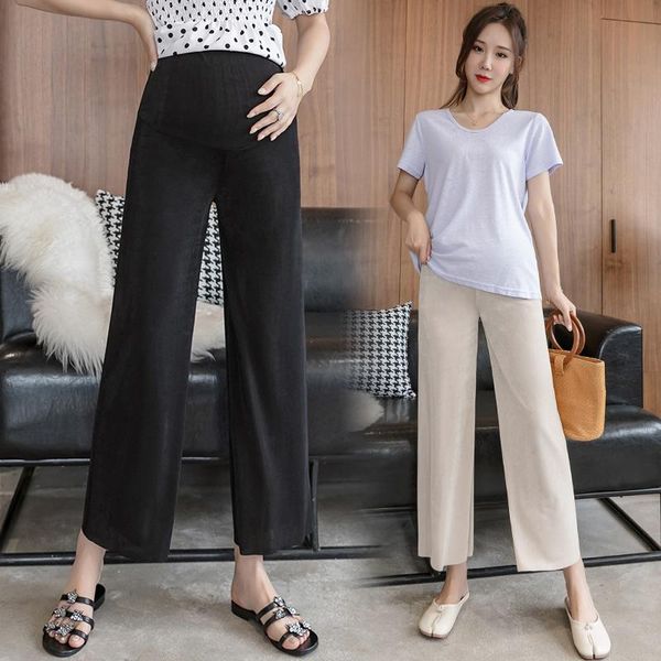 maternity bottoms 7080# pants summer stylish sweety casual loose comfy belly support elastic waist trousers, White
maternity bottoms 7080# pants summer stylish sweety casual loose comfy belly support elastic waist trousers, White