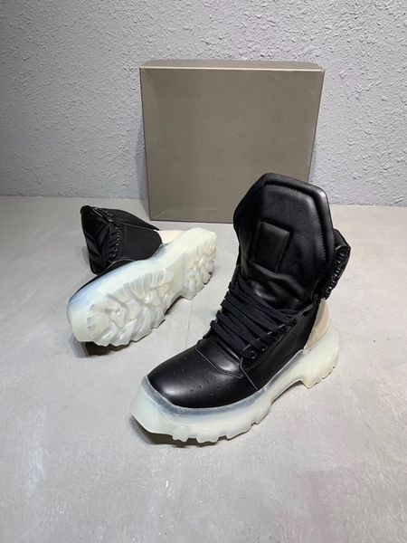 new hip hop street tpu sole quality genuine leather luxury platform flat lace up rock trainer street boots, Black
new hip hop street tpu sole quality genuine leather luxury platform flat lace up rock trainer street boots, Black