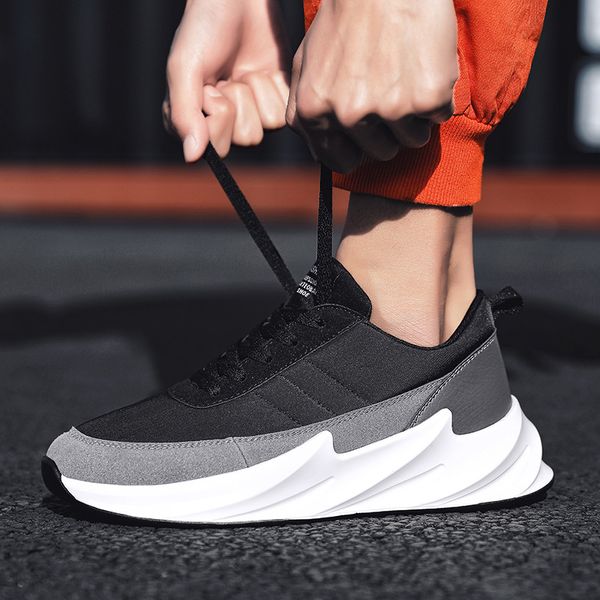 2021 Spring New Designer Men Casual Shoes Trend Lace-up Patchwork Color Men Sneakers Comfortable Cool Loafers Flat Shoes, Black
2021 Spring New Designer Men Casual Shoes Trend Lace-up Patchwork Color Men Sneakers Comfortable Cool Loafers Flat Shoes, Black