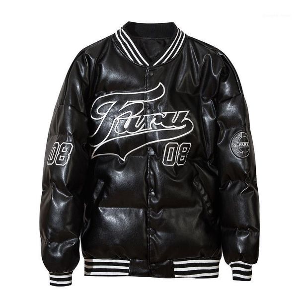 men's down & parkas lacible hip hop thick parka jacket men streetwear harajuku embroidery punk rock winter padded coat warm outwear, Black
men's down & parkas lacible hip hop thick parka jacket men streetwear harajuku embroidery punk rock winter padded coat warm outwear, Black