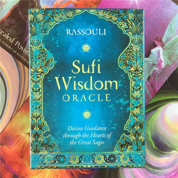 sufi wisdom oracles 44pcs board games english version for patry game playing deck tarot cards in stocks
sufi wisdom oracles 44pcs board games english version for patry game playing deck tarot cards in stocks