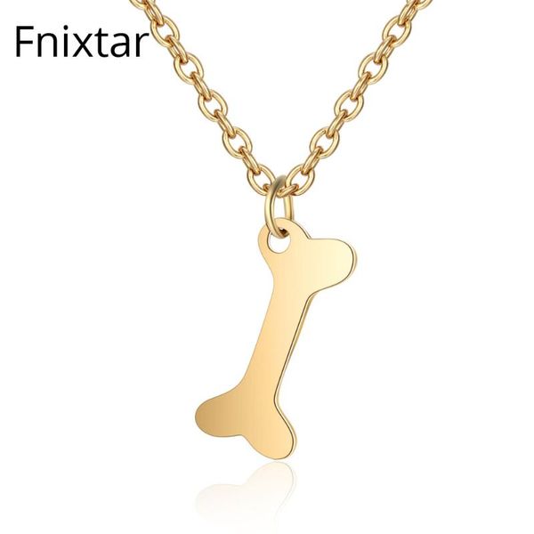 pendant necklaces fnixtar never fade stainless steel bone animal for women gold color charms 5pcs/lot, Silver
pendant necklaces fnixtar never fade stainless steel bone animal for women gold color charms 5pcs/lot, Silver
