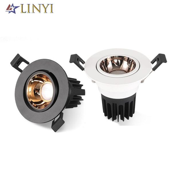 downlights anti-glare led recessed cob downlight dimmable 5w 7w 12w round ceiling spot light 3000k/4000k/6000k angle adjust lamp
downlights anti-glare led recessed cob downlight dimmable 5w 7w 12w round ceiling spot light 3000k/4000k/6000k angle adjust lamp