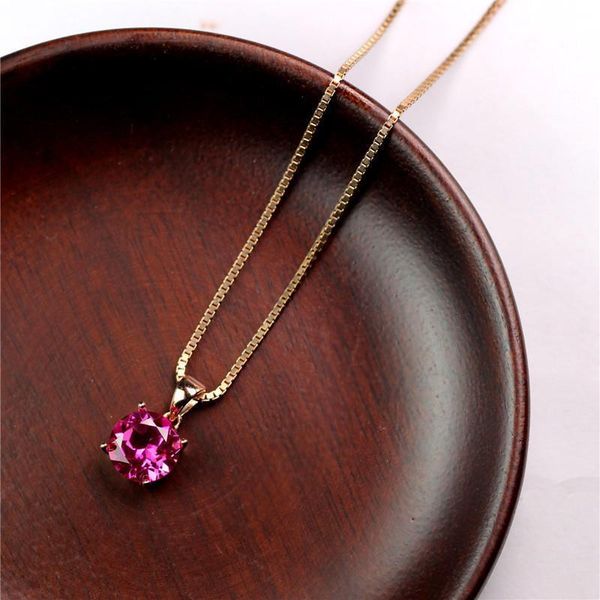 chains brazil rose red tourmaline pendant silver gold inlaid color gem women's necklace
chains brazil rose red tourmaline pendant silver gold inlaid color gem women's necklace